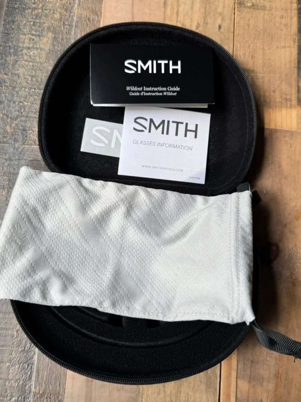 SMITH Wildcat Matte Black ChromaPop Photochromic Clear to Gray Sunglasses